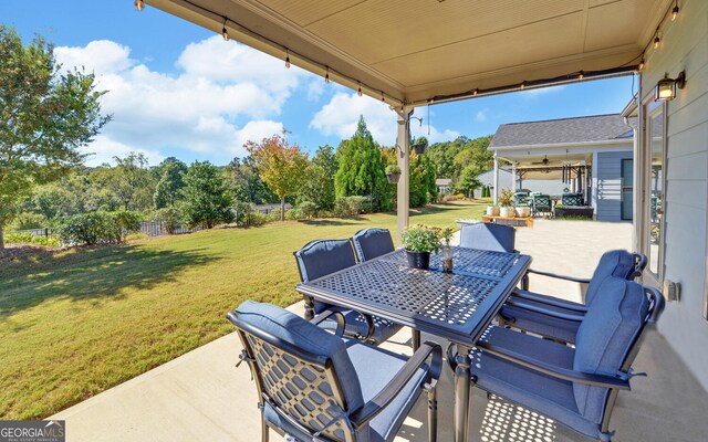 view of patio / terrace