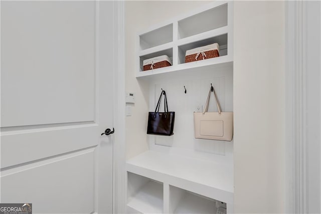 view of mudroom