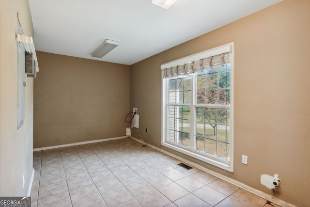 view of tiled empty room