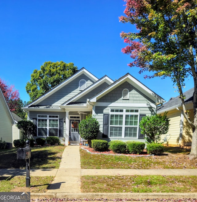 view of bungalow-style house