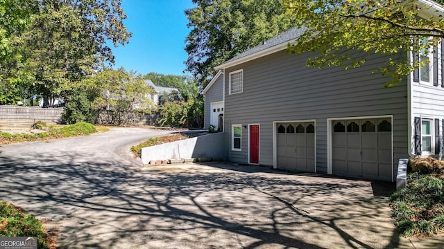 view of side of home