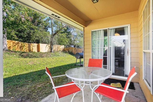 view of patio / terrace