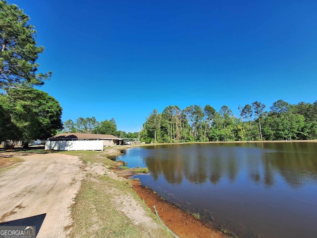 property view of water