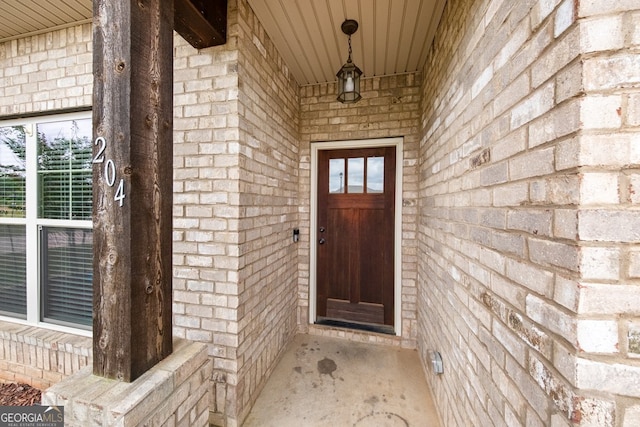 view of entrance to property