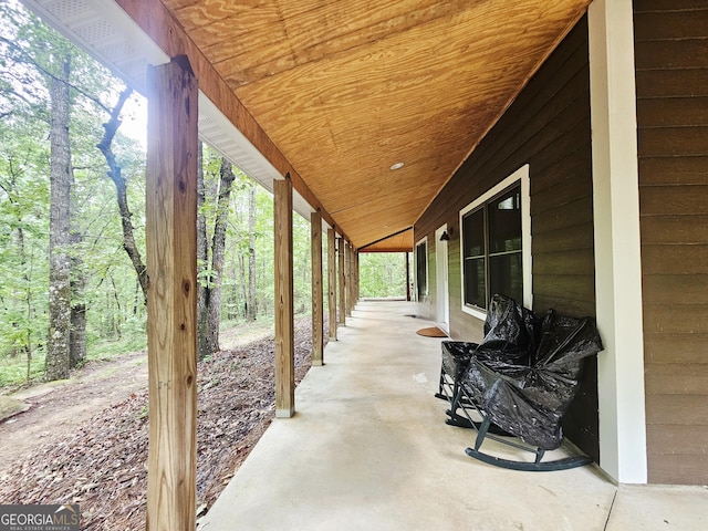 4153 Glenn Rd, Franklin, GA 30217 - view of patio / terrace