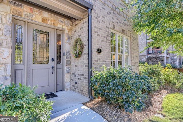 view of property entrance