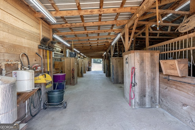 view of stable