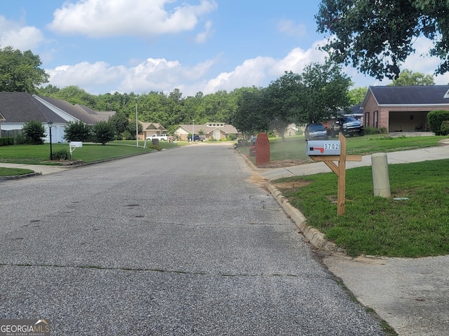 view of road