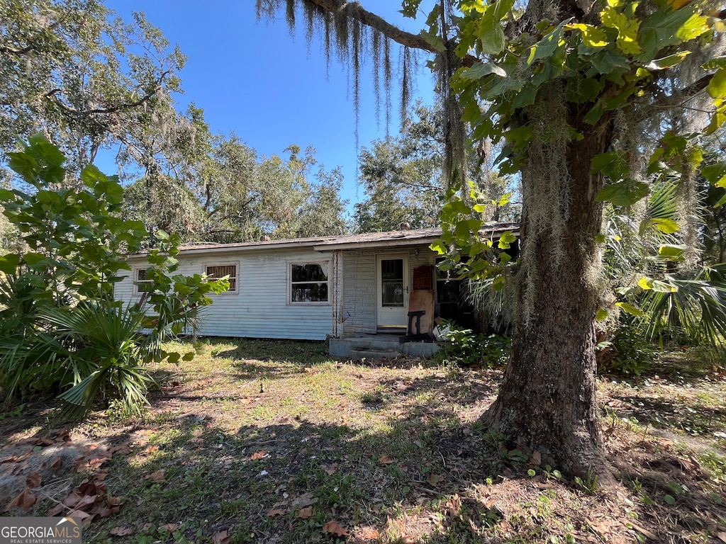 view of back of house