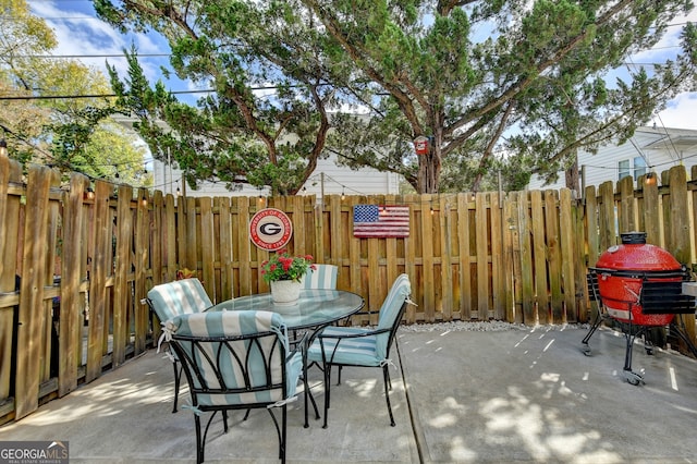 view of patio / terrace