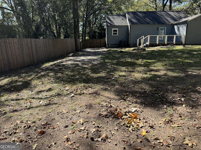 1901 Maywood Pl NW, Atlanta, GA 30318 - fenced backyard with a wooden deck