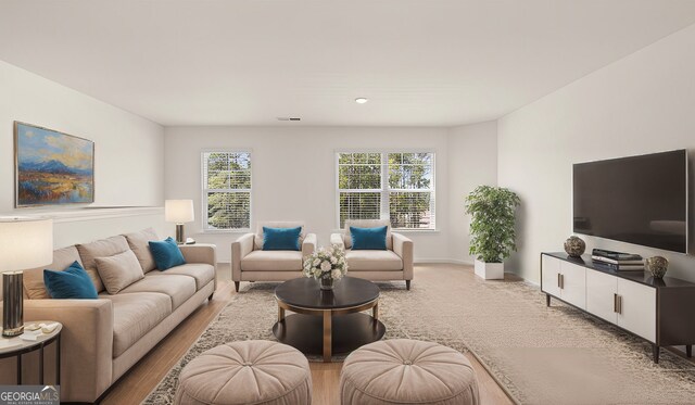 view of living room