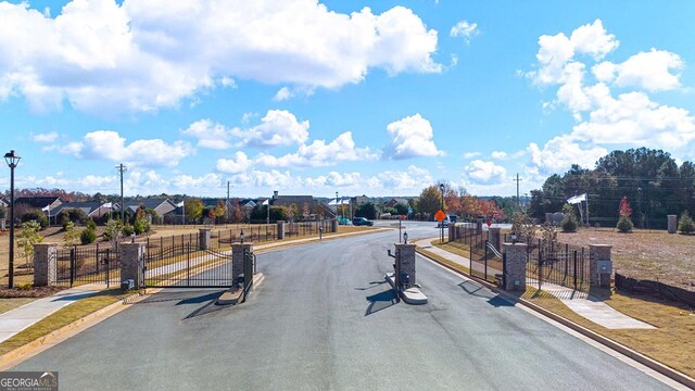view of road