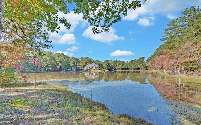 715 Cross Creek Dr, Toccoa, GA 30577 - water view featuring a heavily wooded area