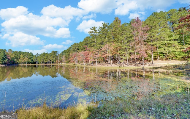715 Cross Creek Dr, Toccoa, GA 30577 - water view featuring a heavily wooded area