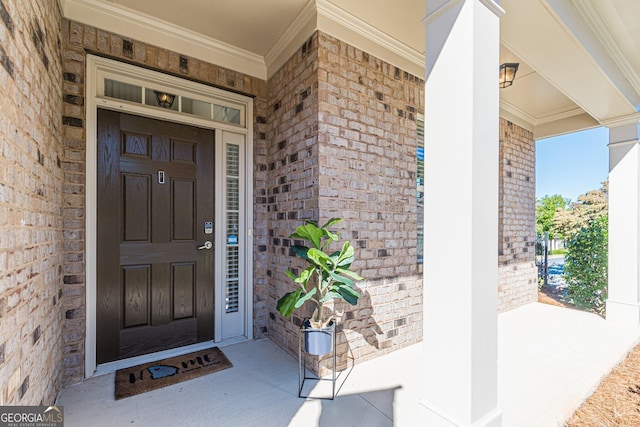 view of property entrance