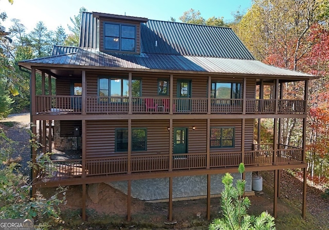 view of rear view of house