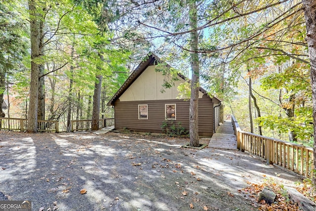 842 Saddleback Cir Unit 36, Sky Valley, GA 30537 - view of side of property featuring fence