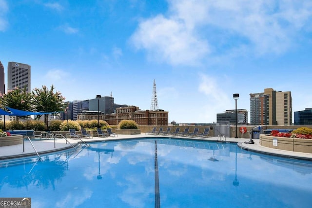 view of swimming pool