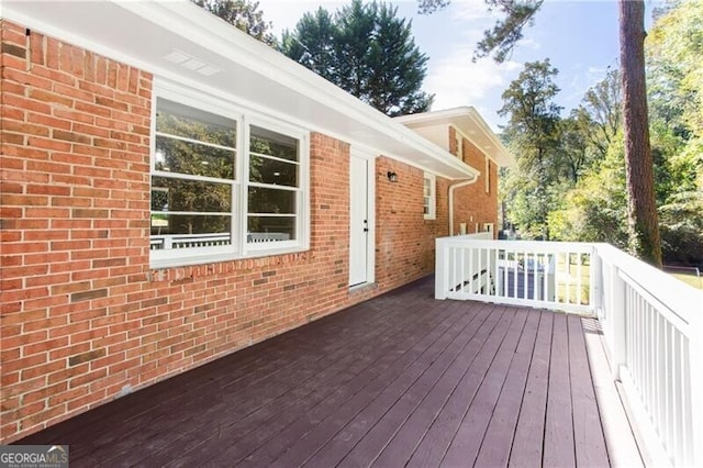 504 Milligan Dr, Stone Mountain, GA 30083 - view of deck