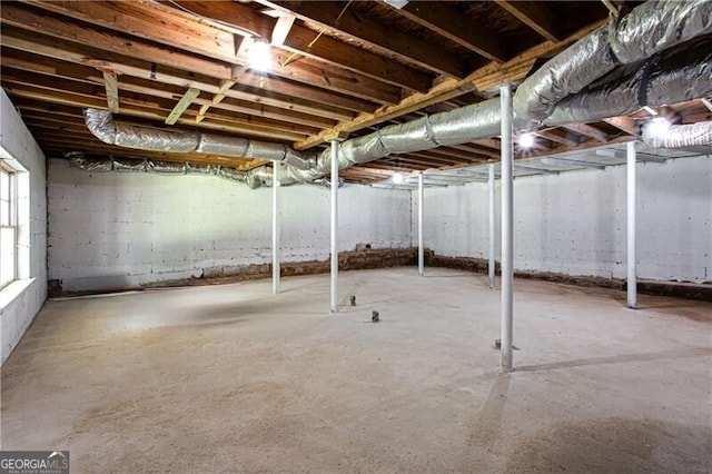 504 Milligan Dr, Stone Mountain, GA 30083 - view of basement