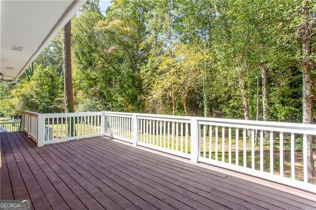 504 Milligan Dr, Stone Mountain, GA 30083 - view of wooden terrace