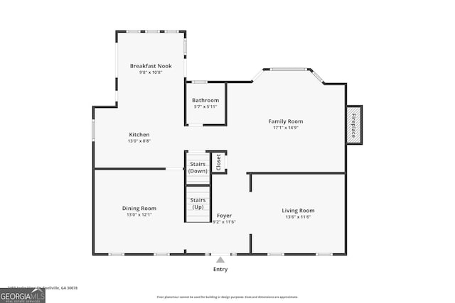 2459 Jacks View Ct, Snellville, GA 30078 - floor plan / room layout