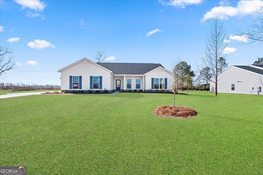 view of ranch-style home