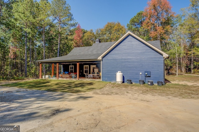 exterior space featuring a patio area