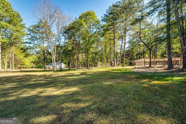 222 Valley View Dr, Rockmart, GA 30153 - view of yard