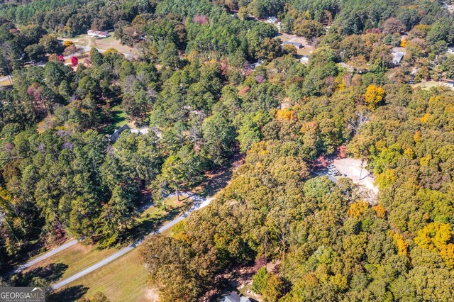 222 Valley View Dr, Rockmart, GA 30153 - birds eye view of property featuring a forest view