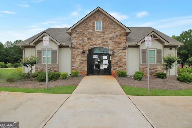 view of craftsman-style home