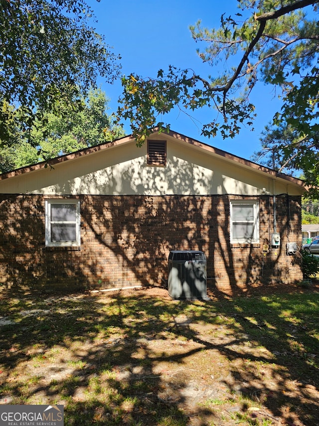 view of side of home