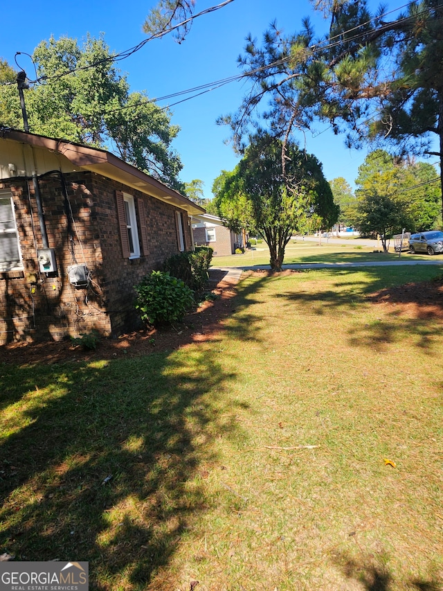 view of yard