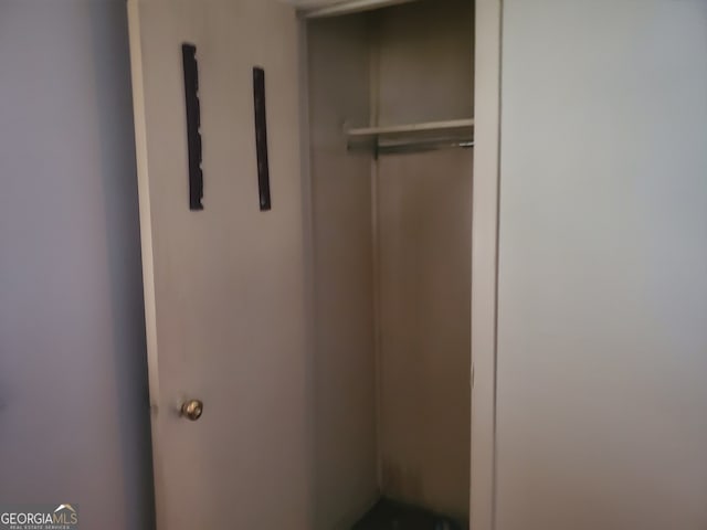 view of closet