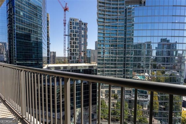 1080 Peachtree St NE Unit 1408, Atlanta, GA 30309 - balcony with a view of city