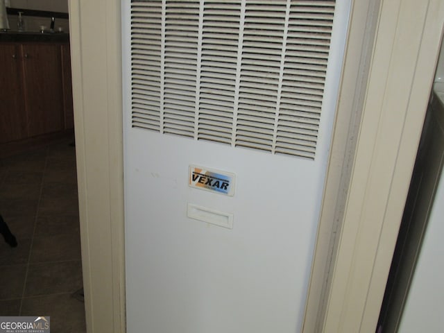 room details featuring tile patterned flooring