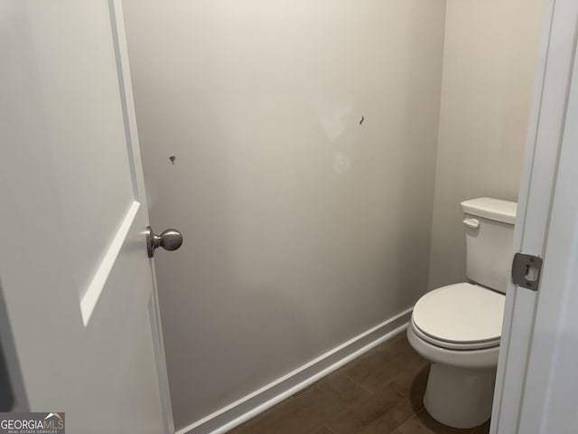 bathroom with toilet