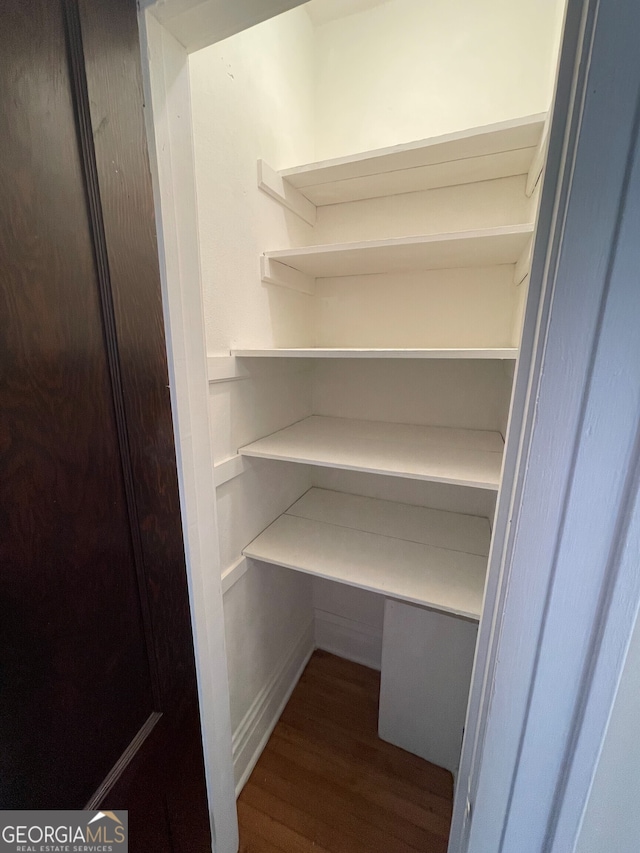 view of closet