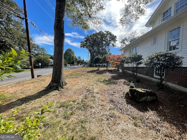 view of yard
