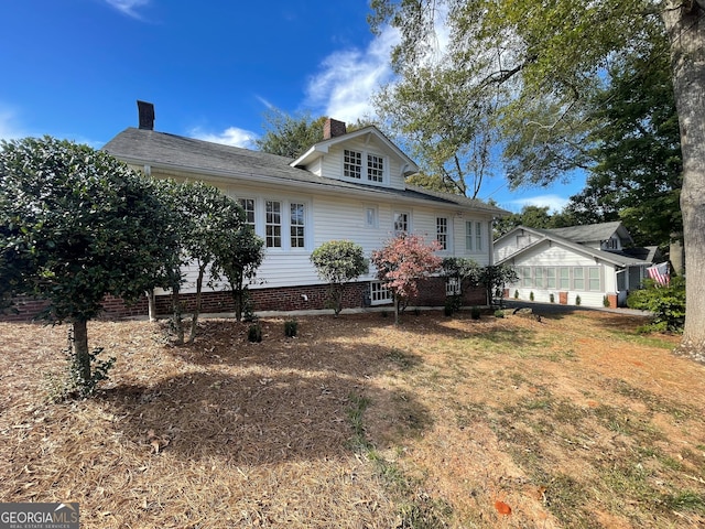 425 E 9th St SE, Rome, GA 30161 - view of front of house featuring a chimney