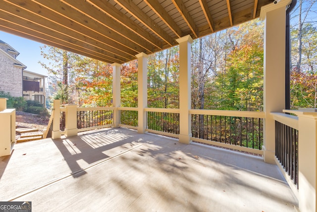 view of patio