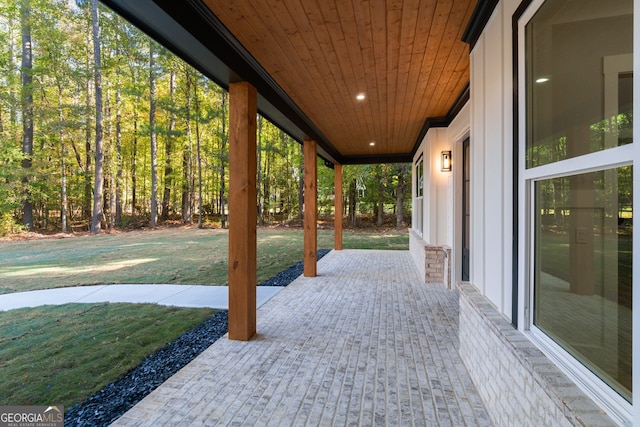 view of patio