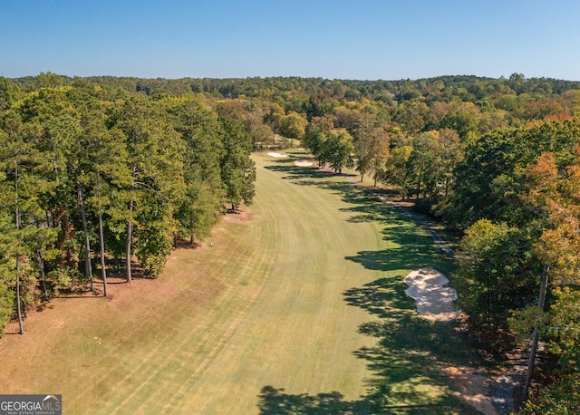 aerial view featuring a rural view