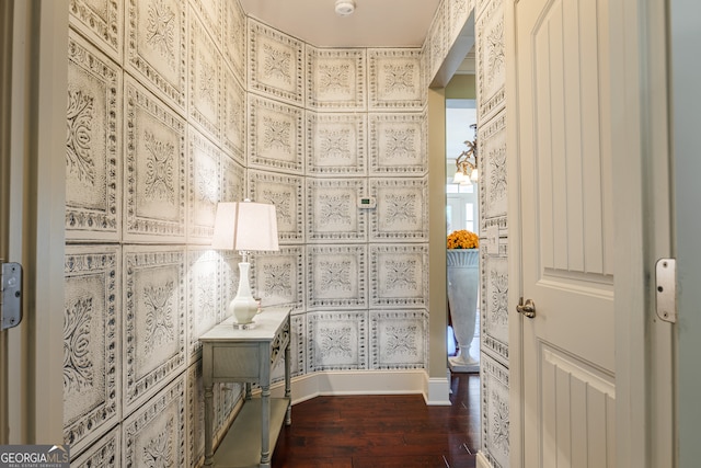 bathroom featuring wood-type flooring