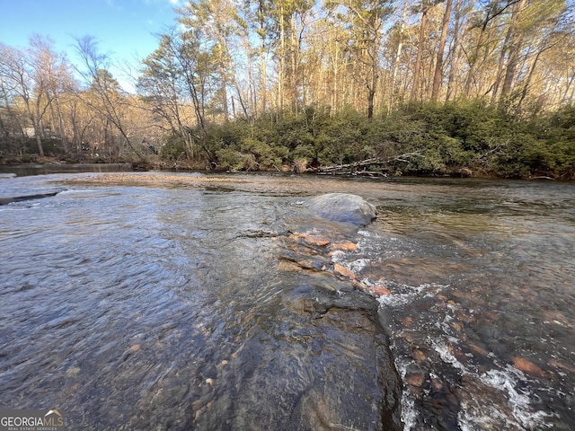 view of water feature