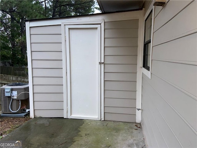 300 Flagstone Way, Austell, GA 30168 - view of outdoor structure featuring an outbuilding and central AC unit