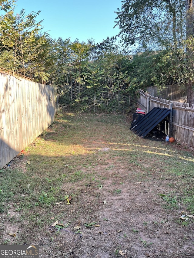 300 Flagstone Way, Austell, GA 30168 - view of yard with a fenced backyard