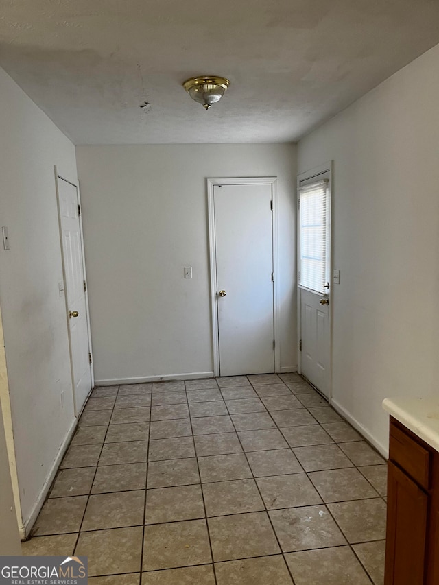 view of tiled entryway