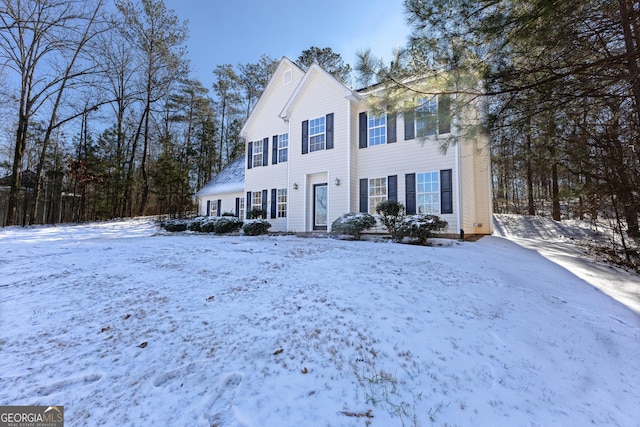 view of front of house